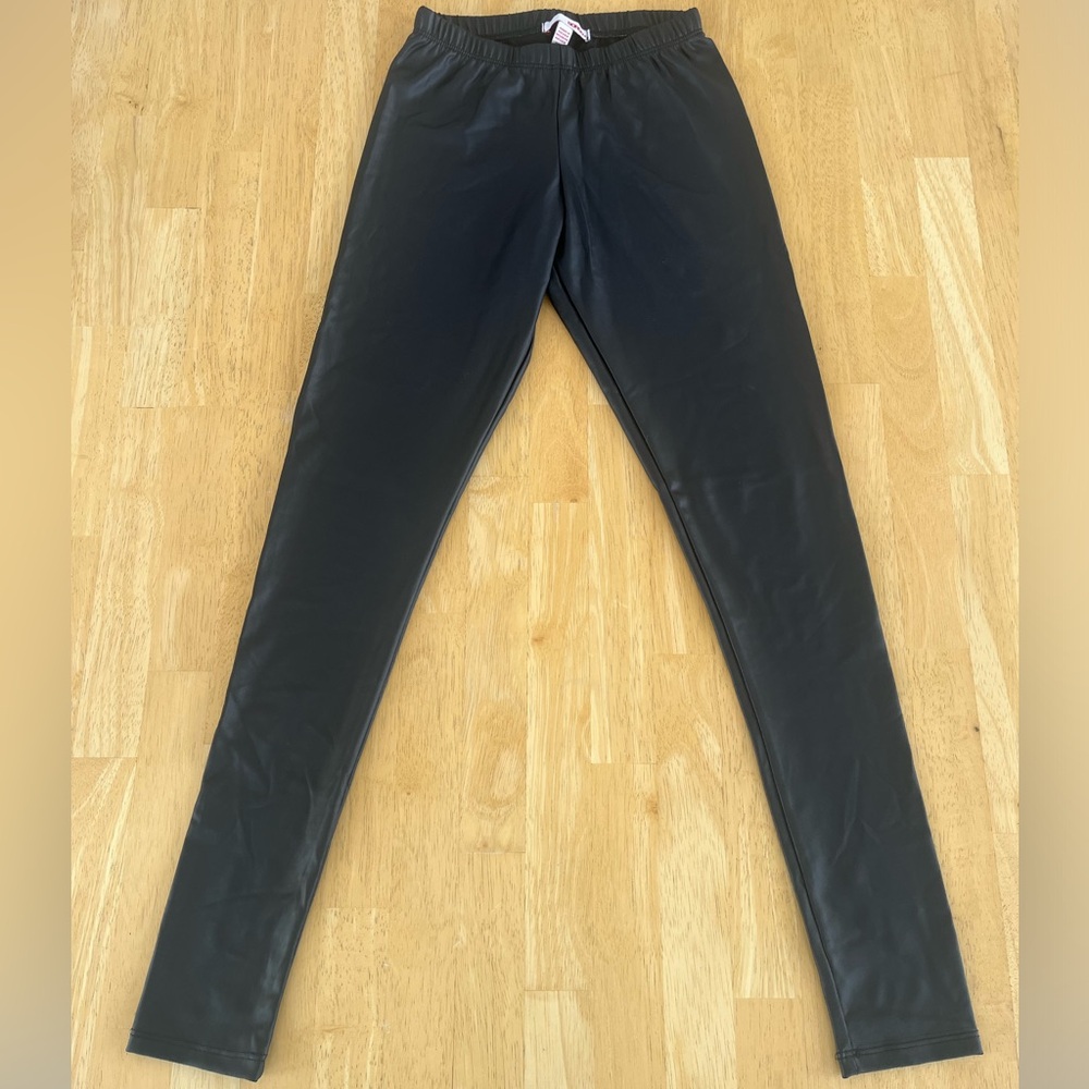 Sm faux leather legging